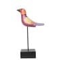 Bird Multicolour Engineered Wood Figurine