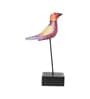 Bird Multicolour Engineered Wood Figurine