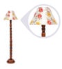 Multicolour Fabric Floor Lamp