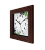 Modern Multicolour Fiber Square Wall Clock