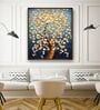 The Martial Functional Multicolor Canvas Framed Floral Art Print