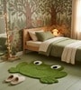 Multicolour Frpppy Frog 29x22 Inches Anti Skid Shape Rug