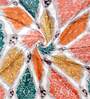 Multicolour Geometric 140 Tc Cotton Double Bedsheet With 2 Pillow Covers