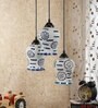 Horus Multicolour Glass Cluster Hanging Light