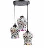Xavier Multicolour Glass Cluster Hanging Light