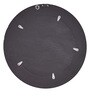 Glass Round Wall Mirror in Silver colour