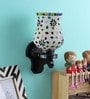 Fergal Multicolour Glass and Wood Wall Sconces