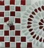 Shea Red & White Glass Bath Lights