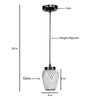 Issac Multicolour Glass Hanging Light