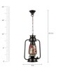 Multicolour Glass Lantern