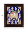 Multicolour Gold Plated Dasavatharam Framed Tanjore Painting