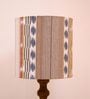 Ikat Print Drum Lampshade