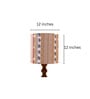 Ikat Print Drum Lampshade