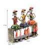 Multicolour Iron Decorative Musician Figurine