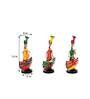 Multicolour Iron Decorative Musician Set of 3