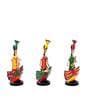 Multicolour Iron Decorative Musician Set of 3