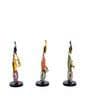 Multicolour Iron Decorative Musician Set of 3