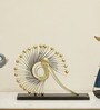 Metal Peacock Blue Bird Figurines