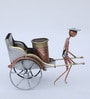 Bicycle Cart Multicolour Iron Pen Holder