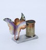 Butterfly Multicolour Iron Pen Holder