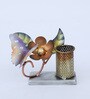 Butterfly Multicolour Iron Pen Holder