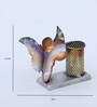 Butterfly Multicolour Iron Pen Holder