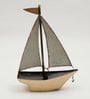 Multicolour Iron Sally Boat Ship Model