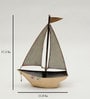 Multicolour Iron Sally Boat Ship Model