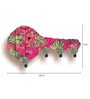 Multicolour Key Shape Digital Printed Wooden Key Holder