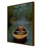 Poetic Flair Designs Multicolor Canvas Framed Transport Art Print