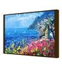 Sections Designs Multicolor Canvas Framed Landscape Art Print