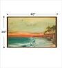 The Classic Museum Multicolor Canvas Framed Landscape Art Print