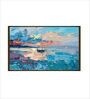 Native Rhythmic Works Multicolor Canvas Framed Landscape Art Print