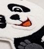 Multicolour Lazy Panda 30x25 Inches Anti Skid Shape Rug
