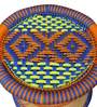 Ethnic Handcrafted Manjola Stool in Multi Colour
