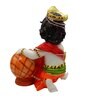Multicolour Marble Handpainted Lord Krishna Idol Makhan Chor