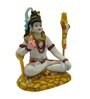 Multicolour Marble Handpainted Lord Shiv Ji Idol