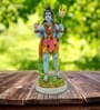 Multicolour Marble Handpainted Lord Shiv Ji Idol