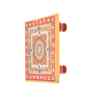 Multicolour Marble Puja Chowki for God Idols