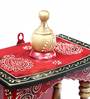 Mango Wood Floor Rested Mandir Without Door