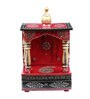 Mango Wood Floor Rested Mandir Without Door