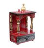 Mango Wood Floor Rested Mandir Without Door