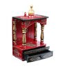 Mango Wood Floor Rested Mandir Without Door