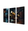 Multicolour MDF (Set of 3) Art Panel