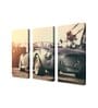 Multicolour MDF (Set of 3) Art Panel