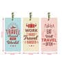 Multicolour MDF (Set of 3) Wall Hangings