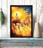 Surya Dev Multicolour MDF Framed Art Print