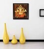Ganesh Multicolour MDF Framed Art Print