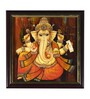 Ganesh Multicolour MDF Framed Art Print