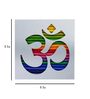 Multicolour Silk Om Wall Mural